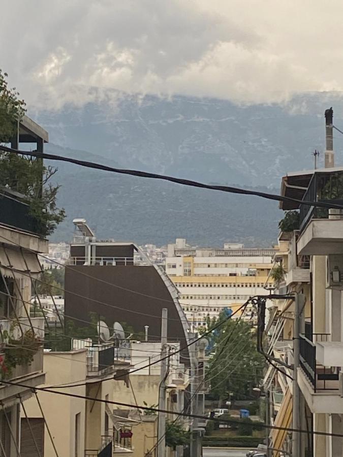 Katehaki Metro Lägenhet Aten Exteriör bild
